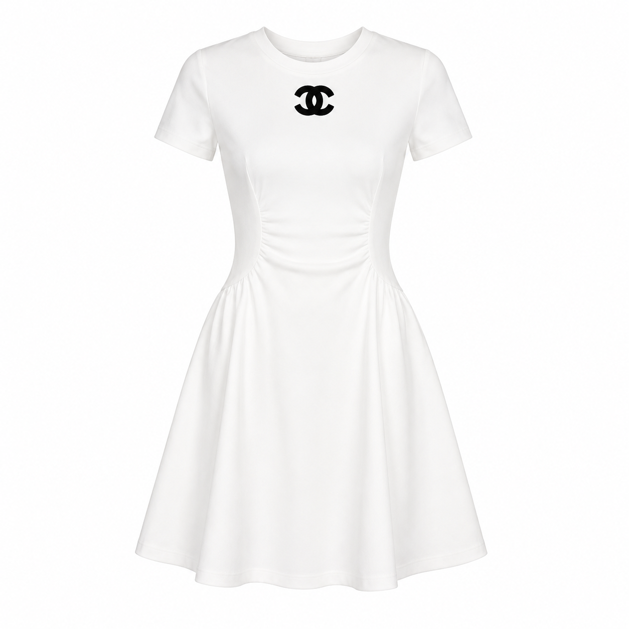 C KURZ WEISS KLEID