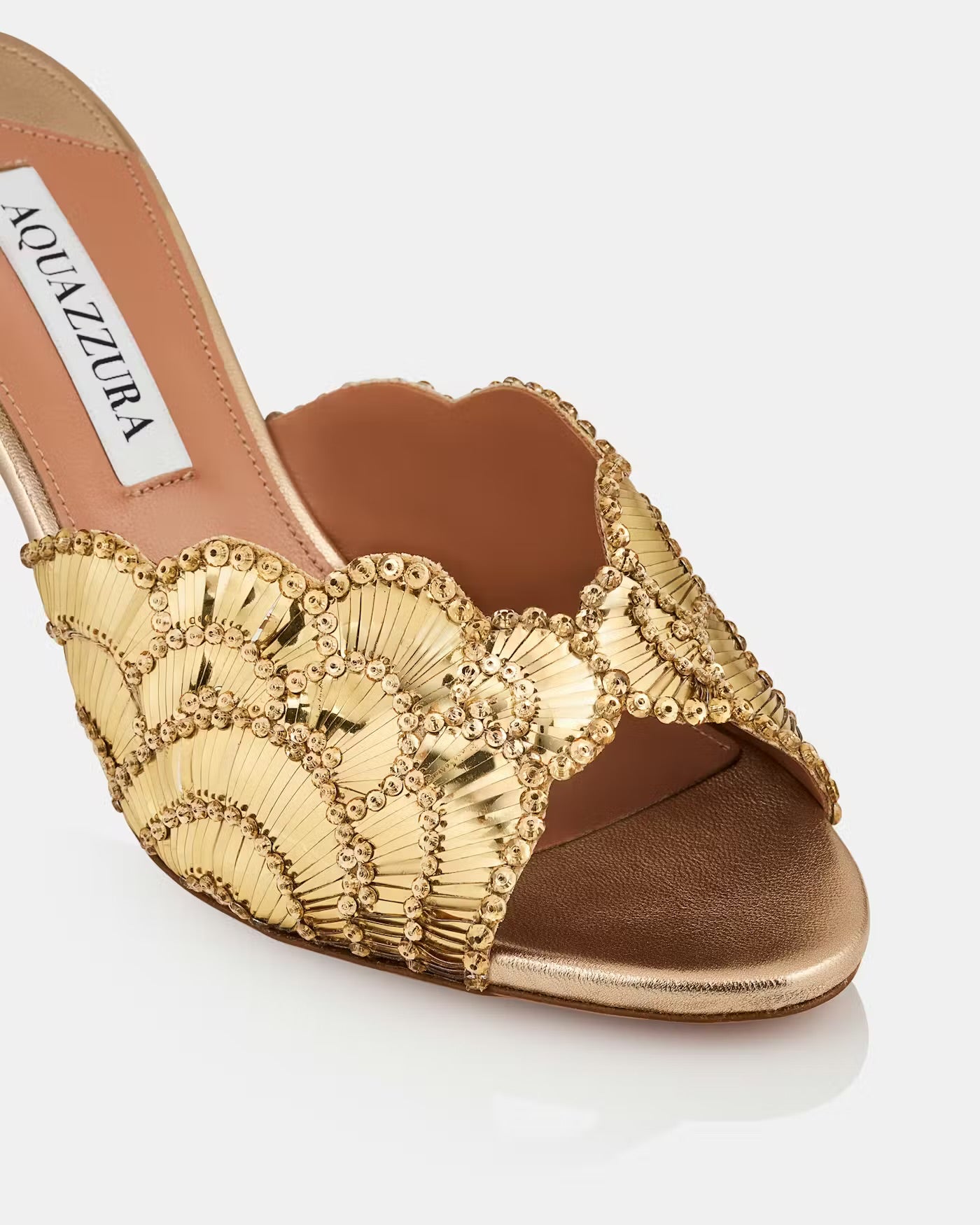 AQUA HEELS GOLD