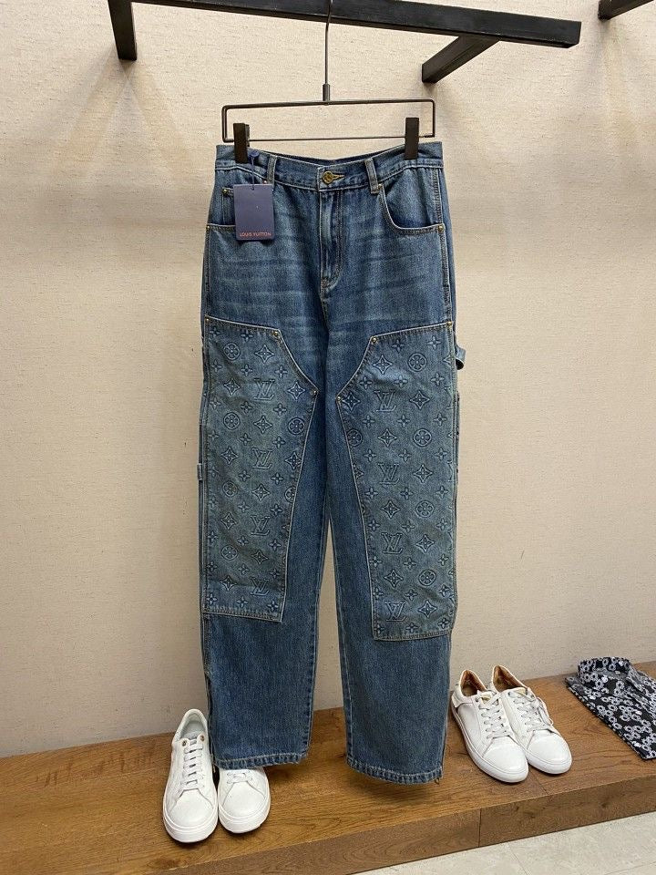CARPENTER DENIM JEANS DUNKEL WASH