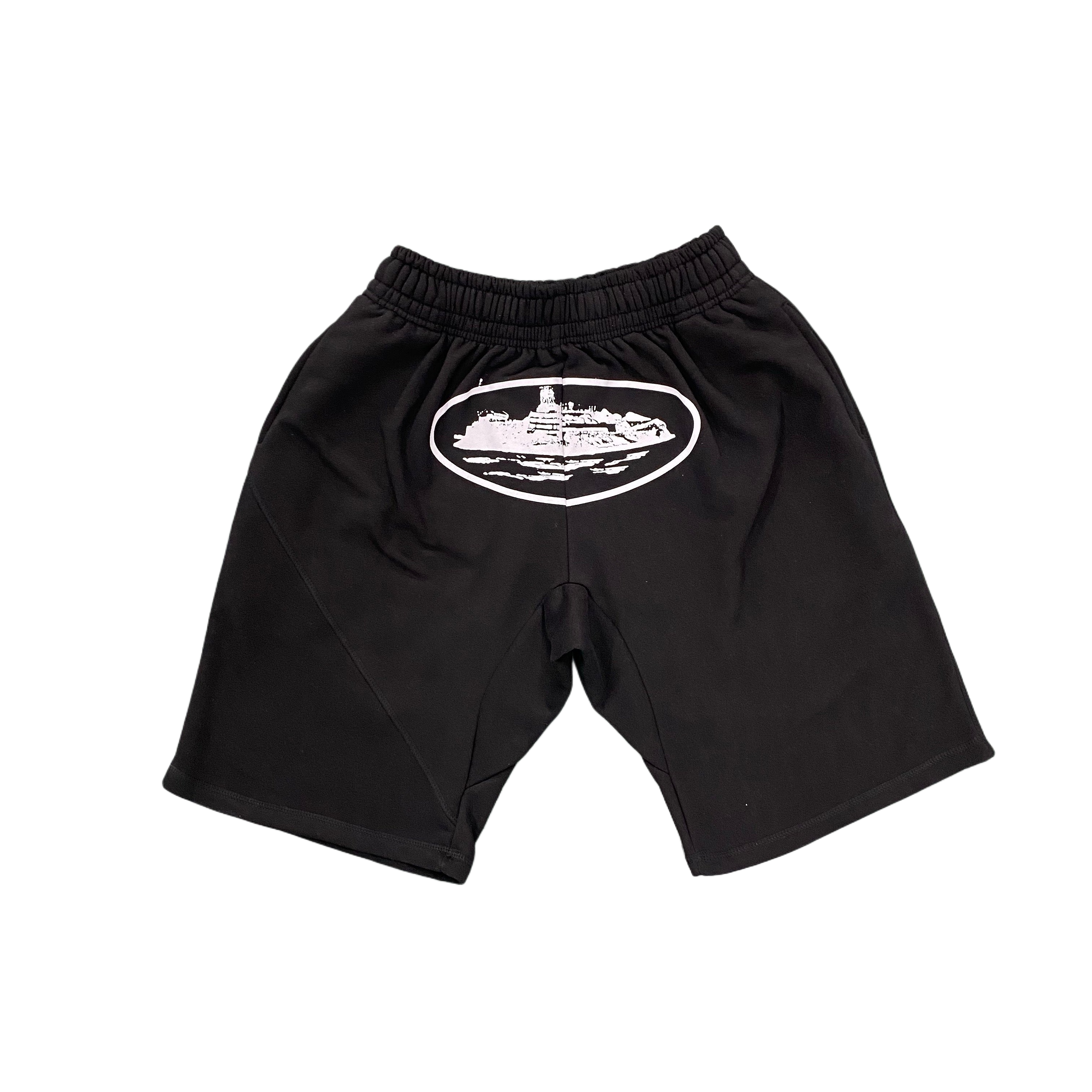 "Alcatraz" Shorts Schwarz