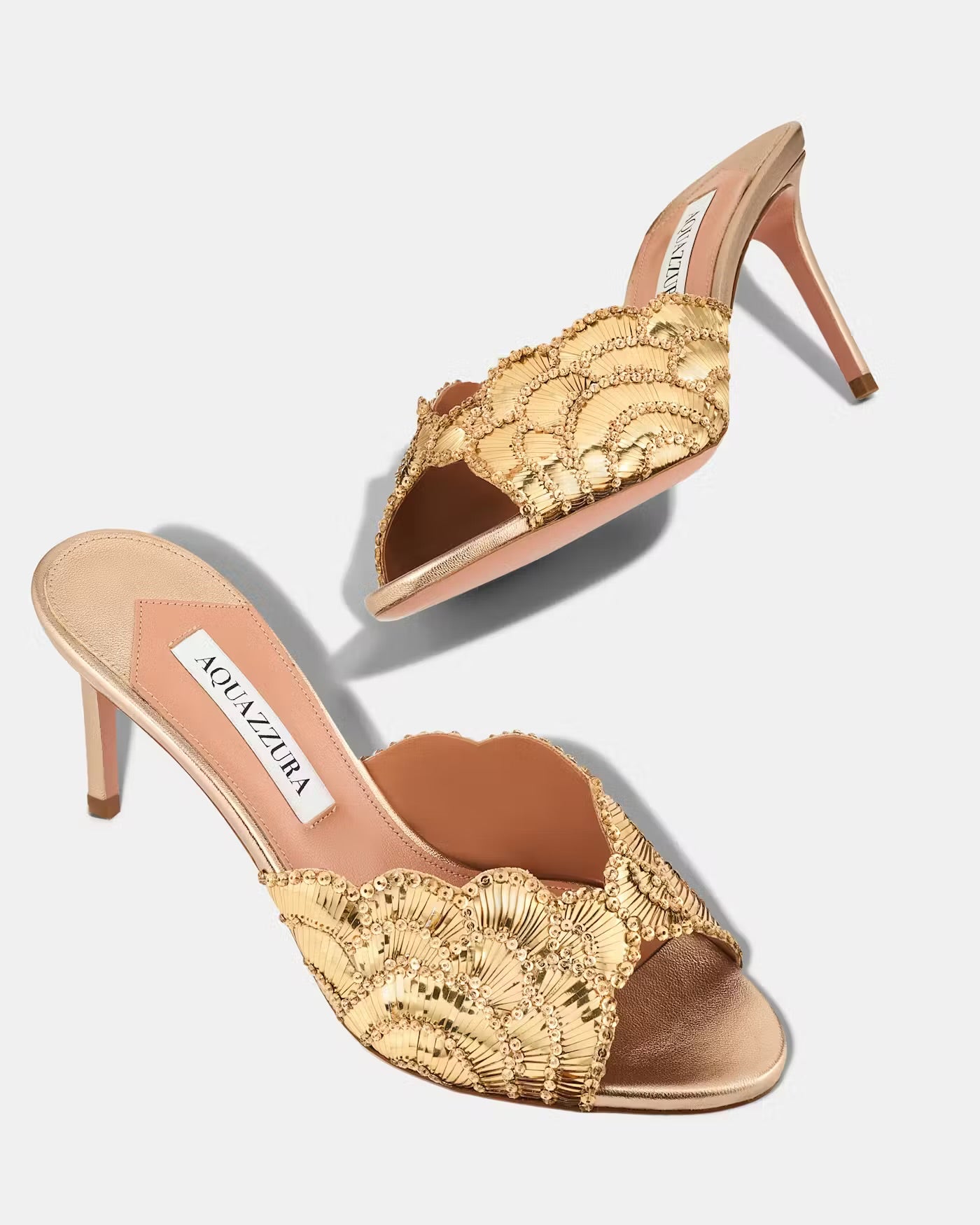 AQUA HEELS GOLD