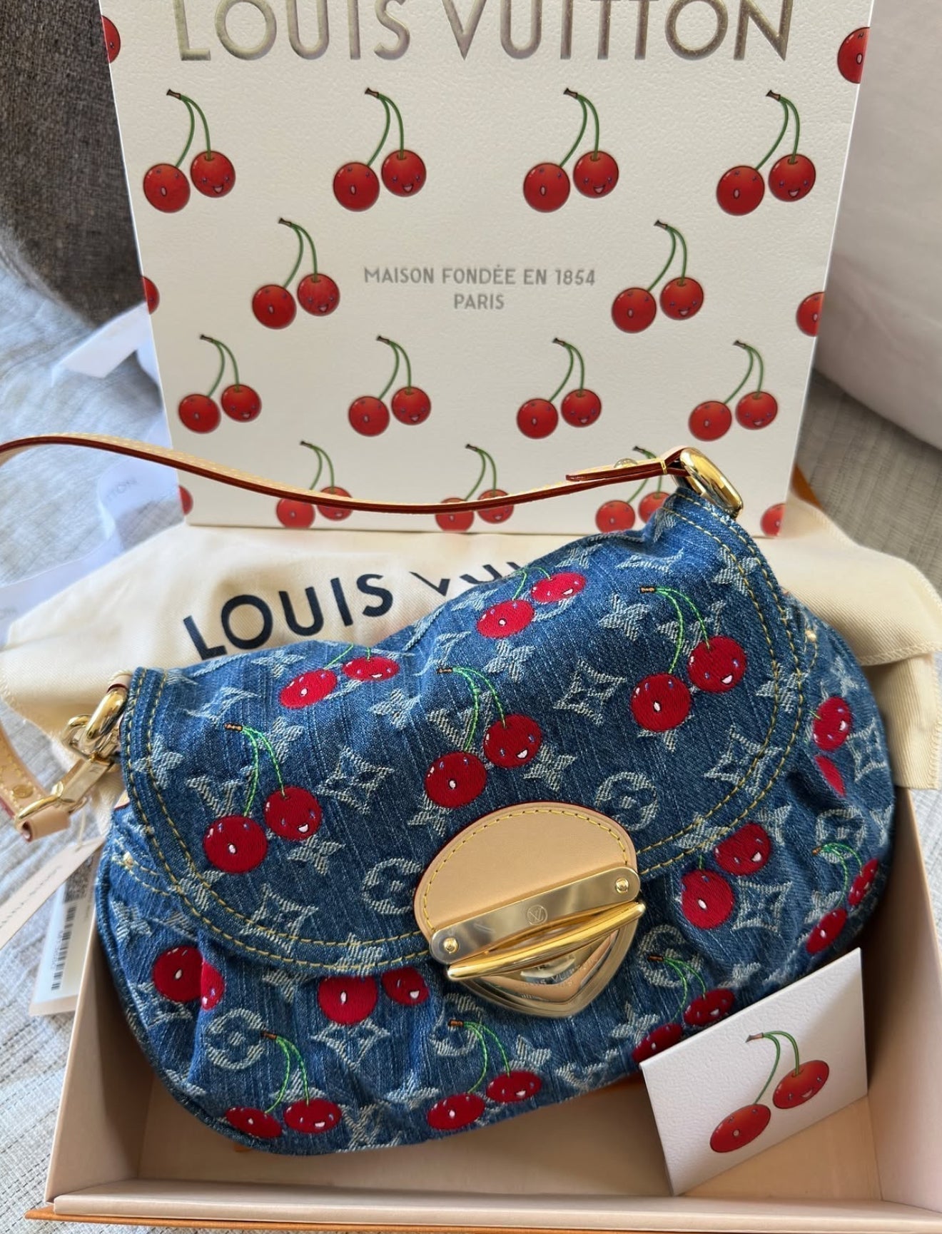 Kirsch Denim Tasche