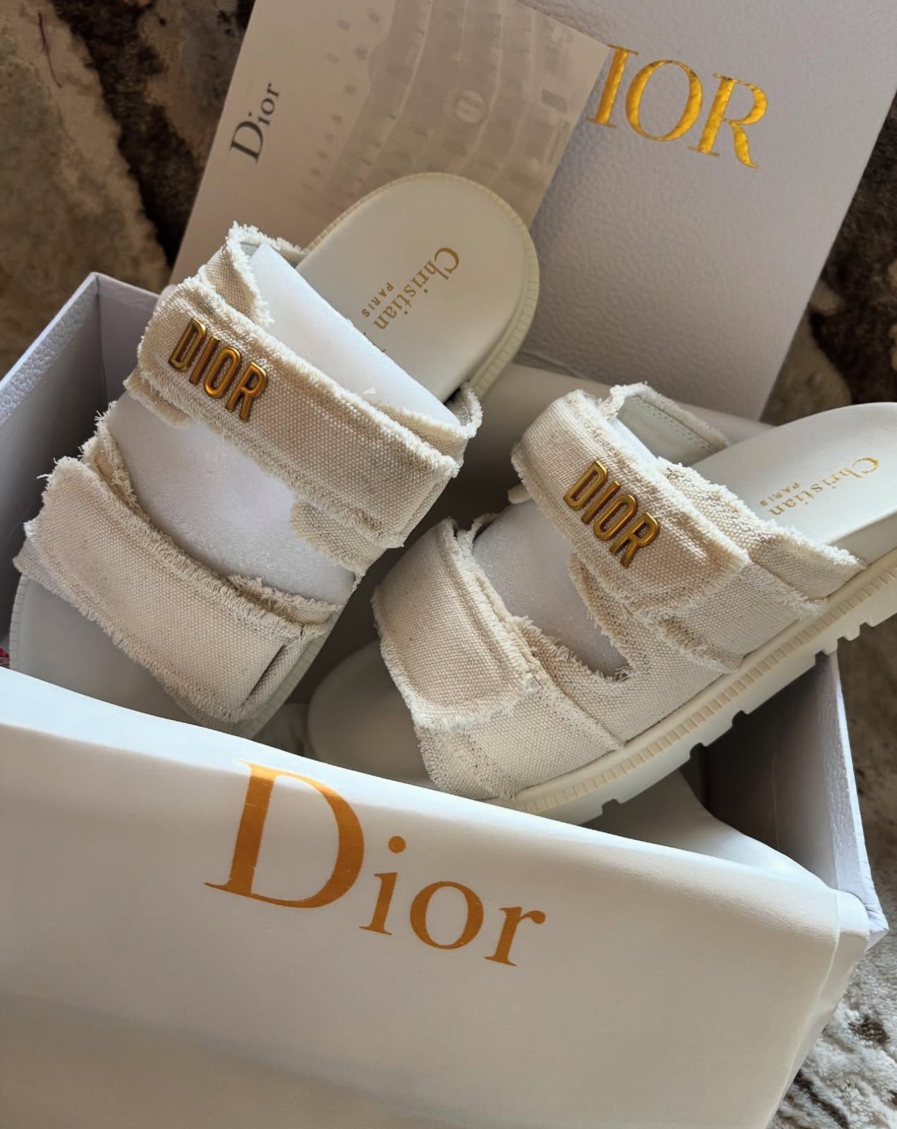 Christy Sandalen Weiß