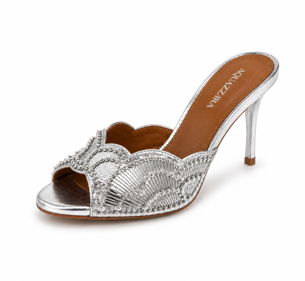AQUA HEELS SILBER