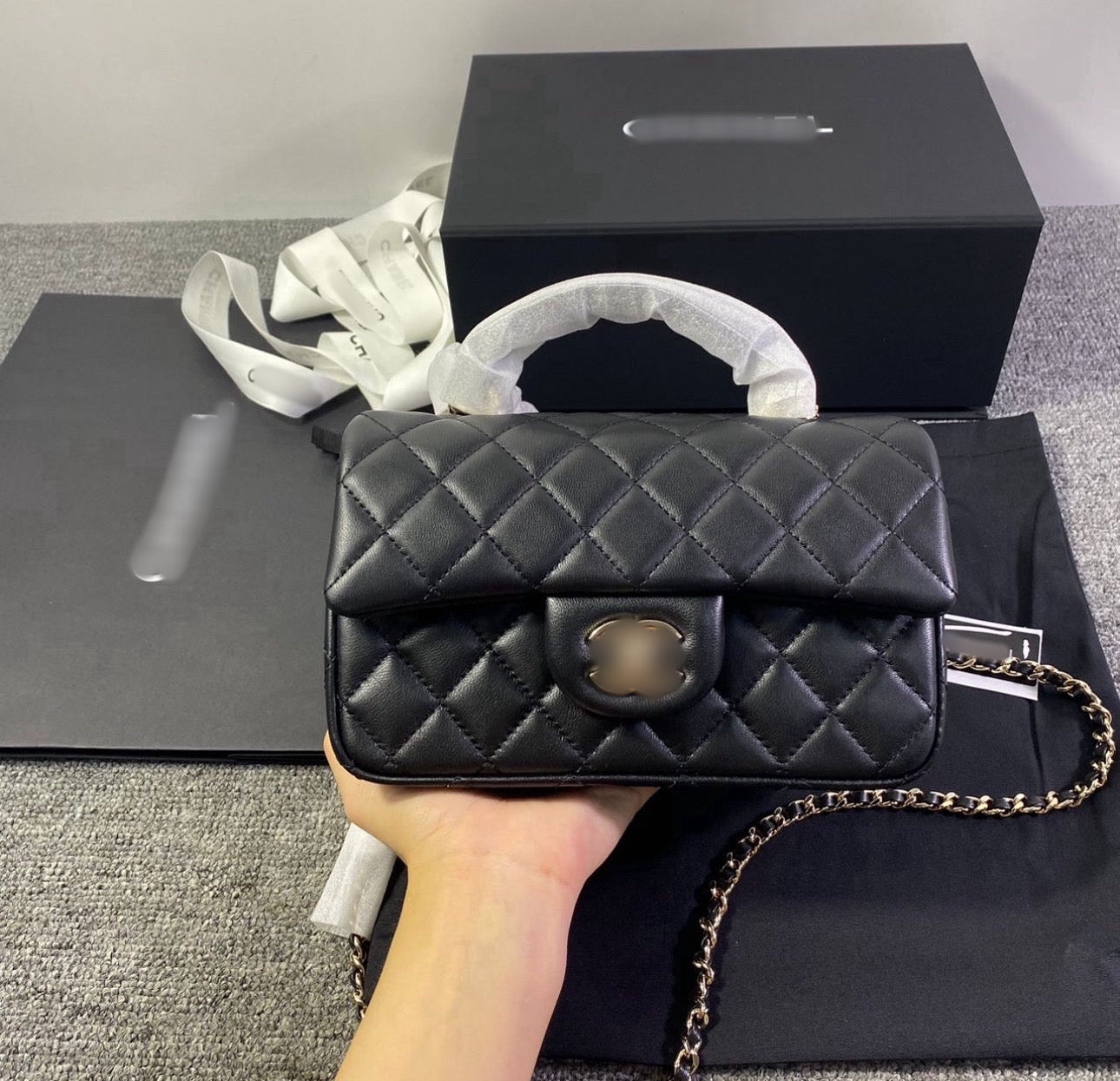 Top Handle Klein Tasche