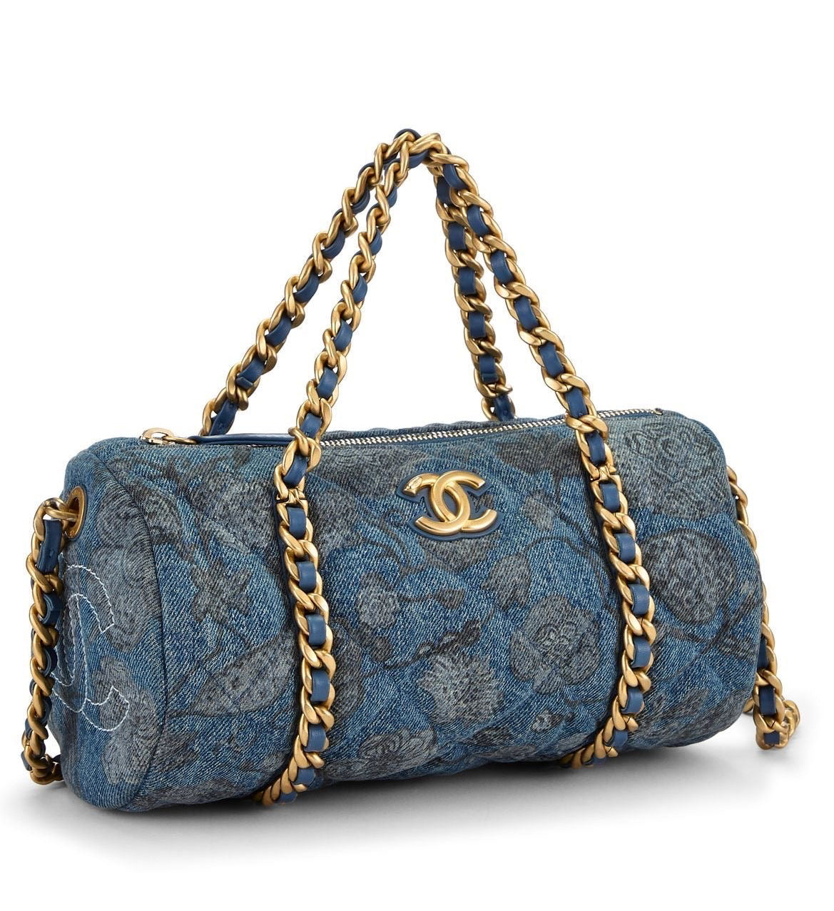 Denim Duffle Tasche