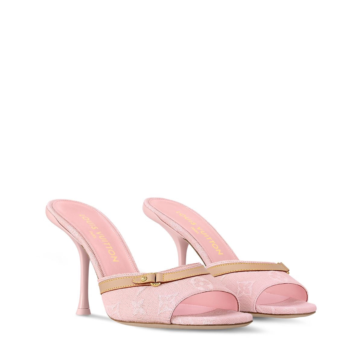 HELLROSA DENIM HEELS
