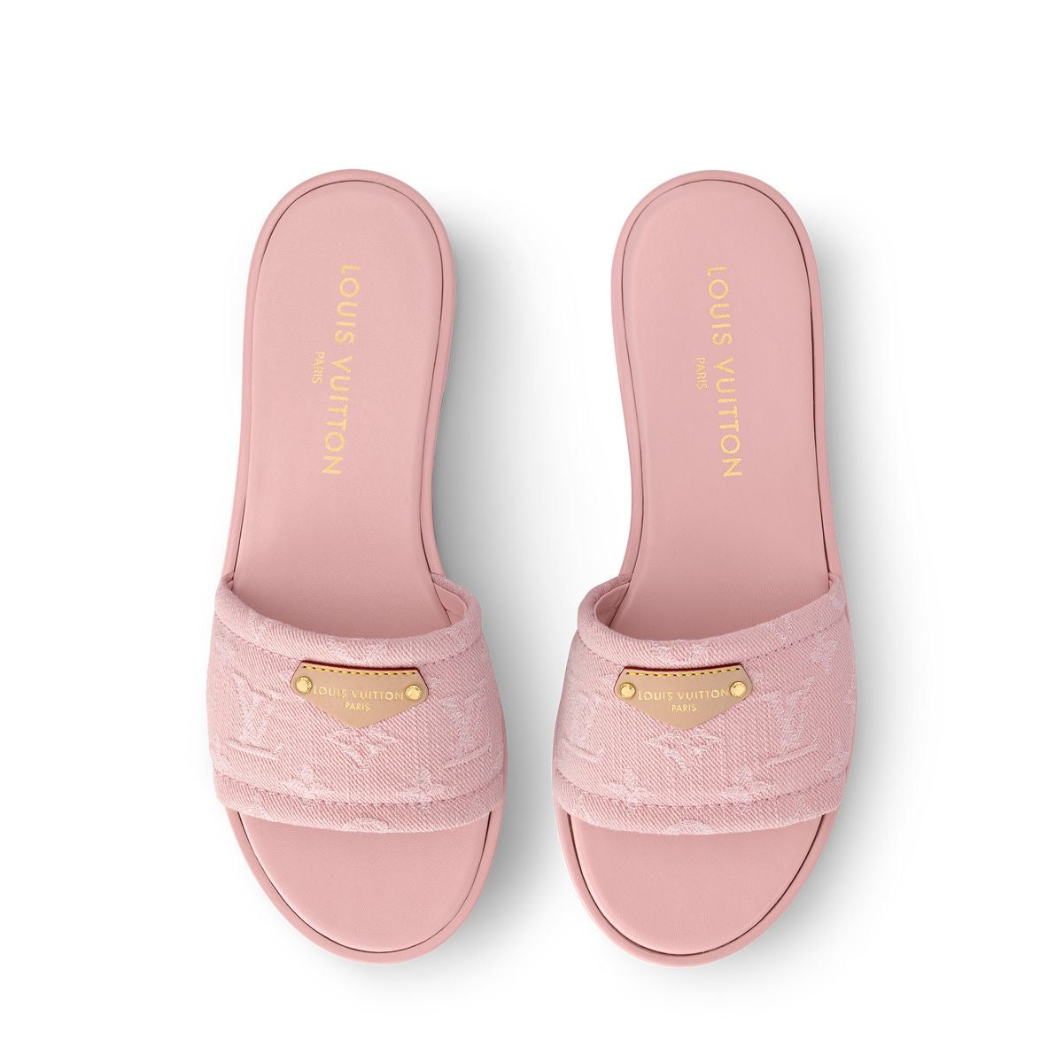 HELLROSA DENIM SANDALEN