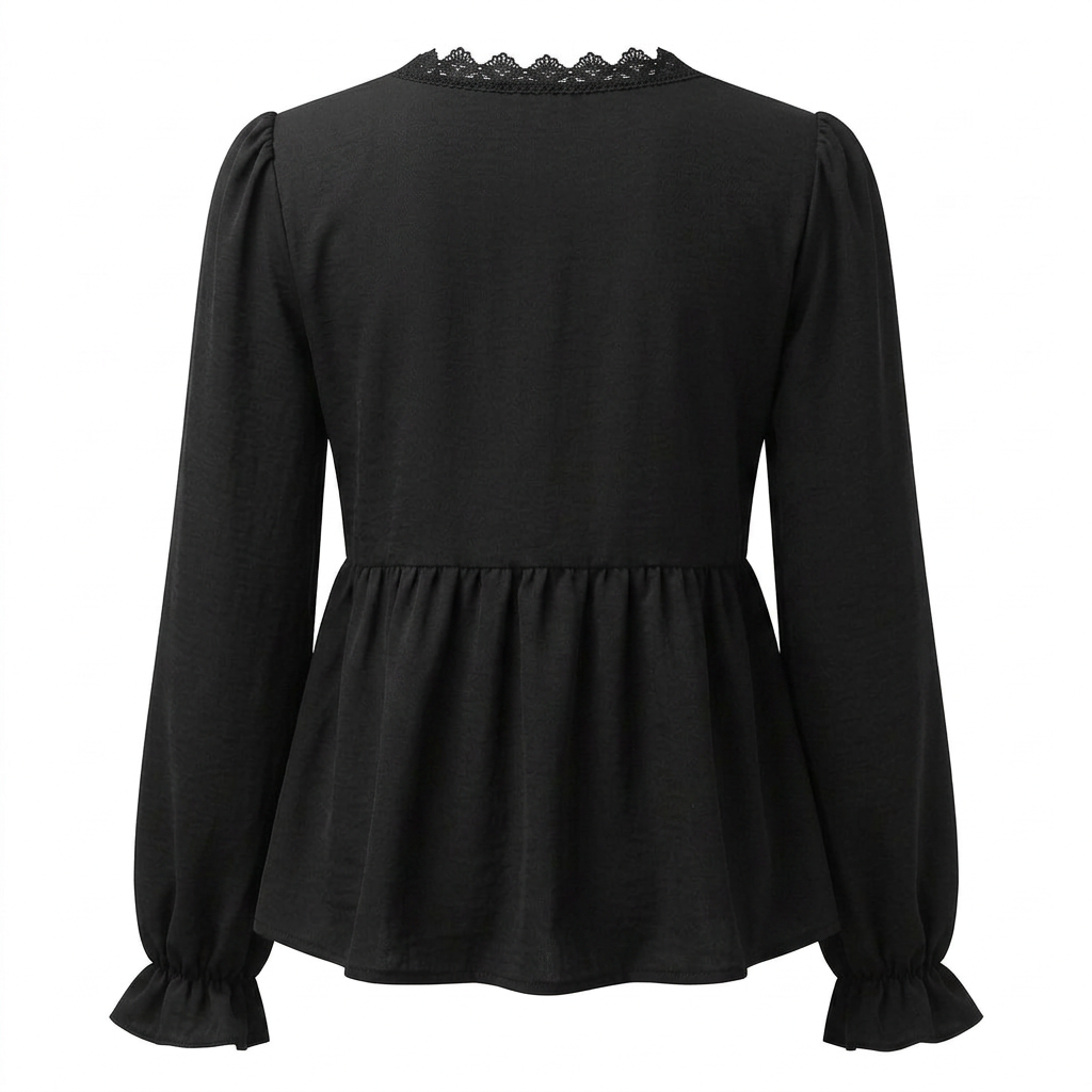 Schwarzes longsleeve