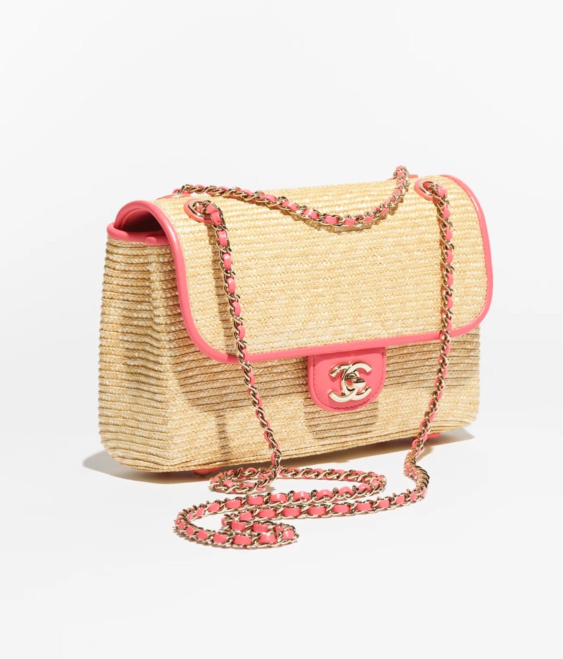 Pink Detail Strandtasche
