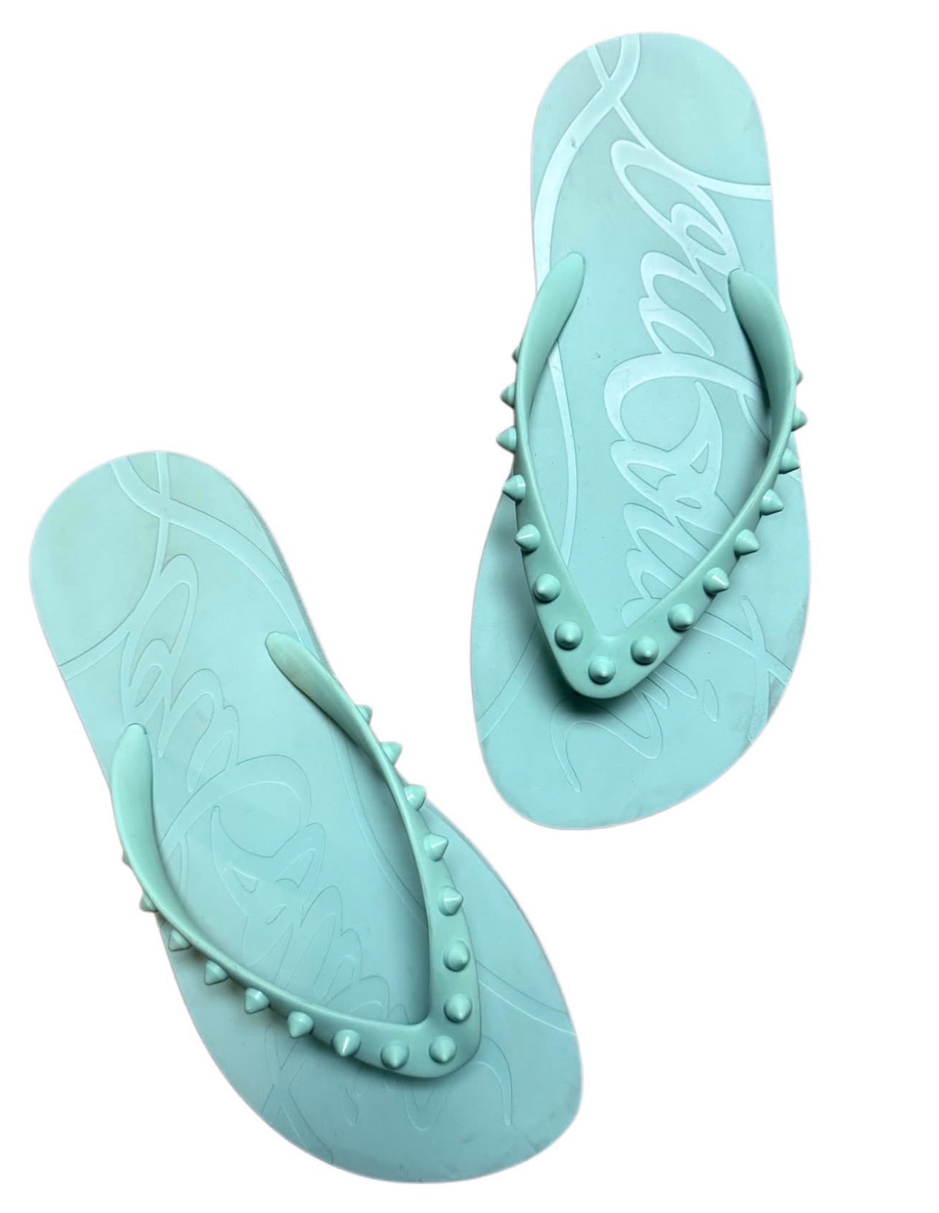 Rote Sohle Flip Flops Tiffany