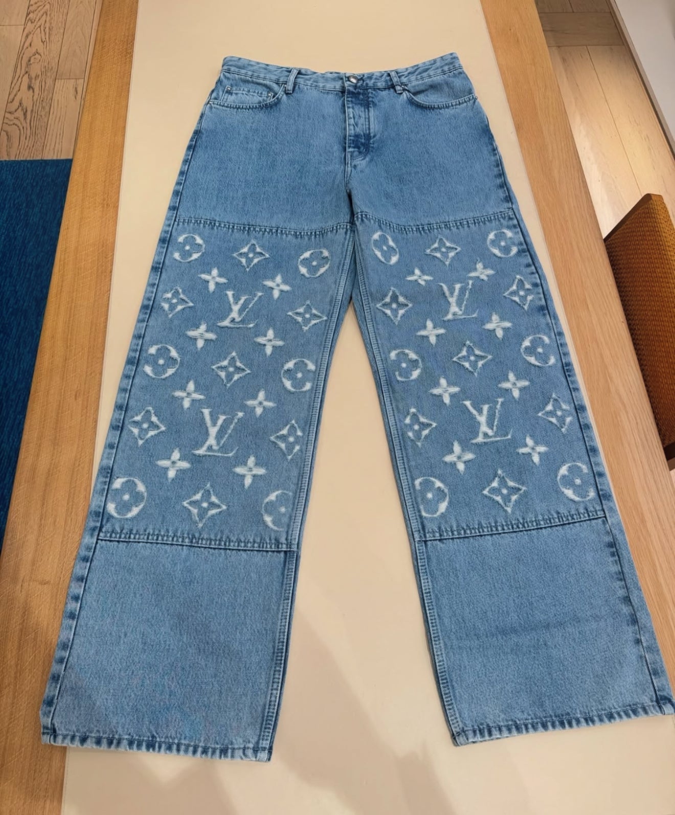 SKATER BLAU JEANS