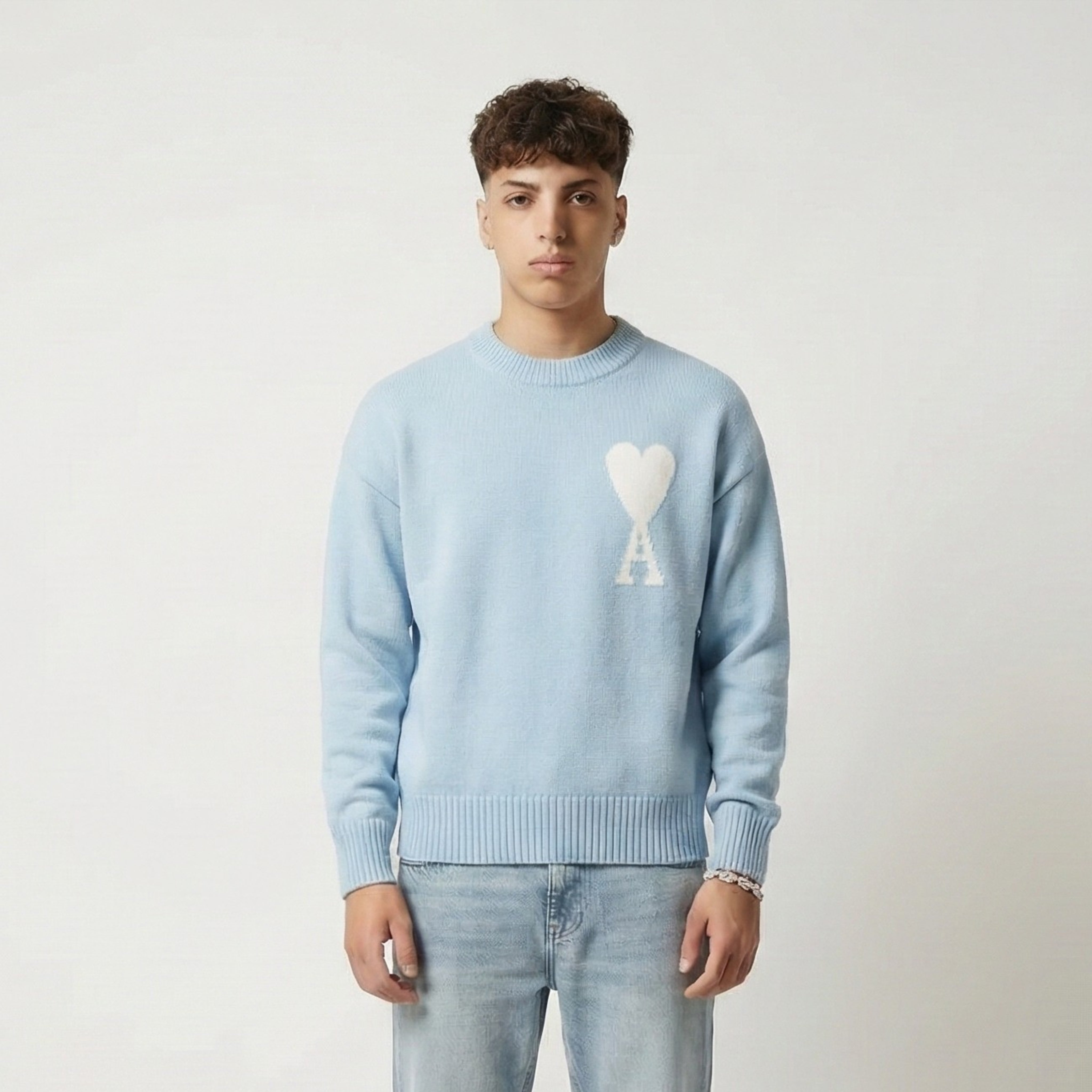 A - HEART SWEATER
