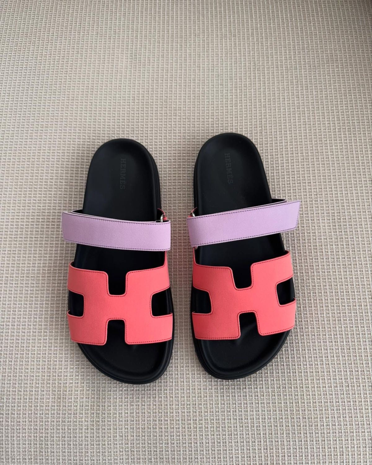 Chypre Sandalen Lila-Pink
