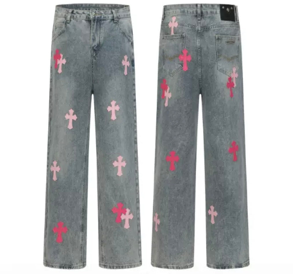 CH JEANS ROSA LOGO