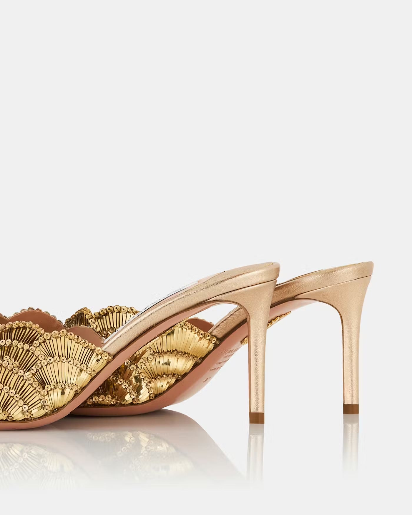 AQUA HEELS GOLD