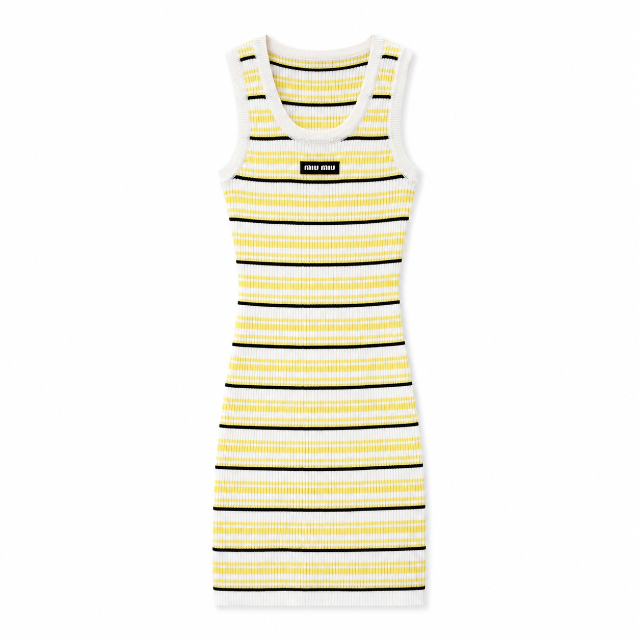 MIUÉ GELB KLEID