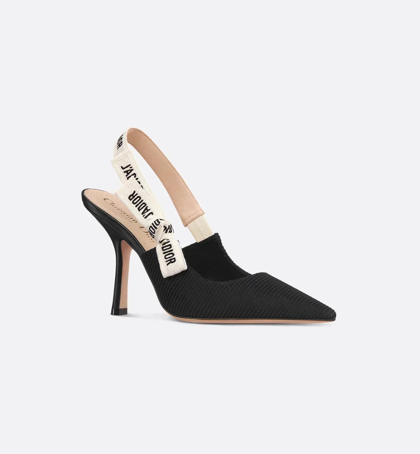 SLINGBACK PUMPS HIGH SCHWARZ