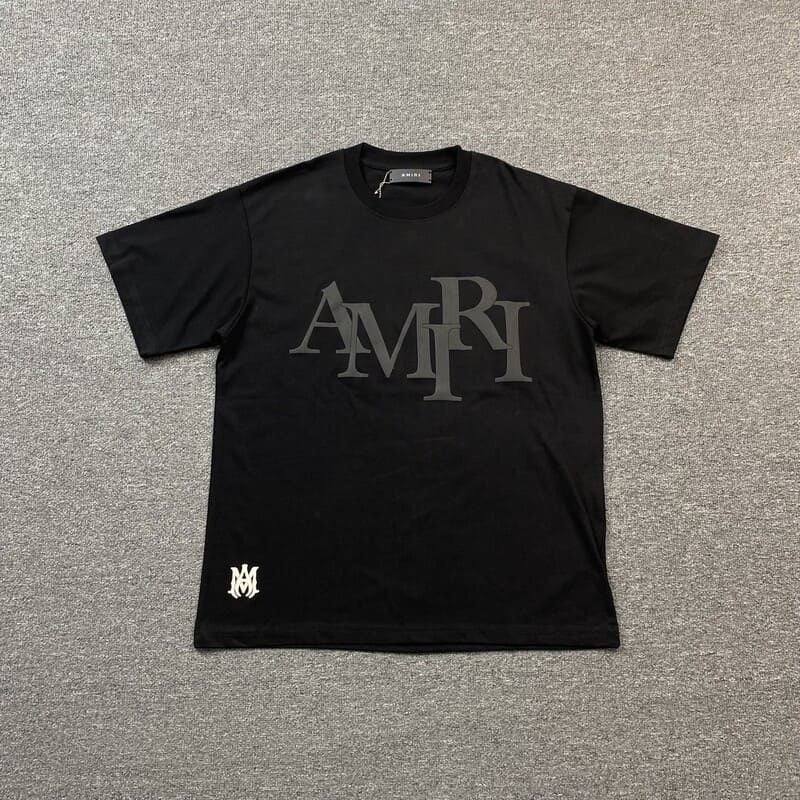 "Staggered Logo" Amir T-Shirt