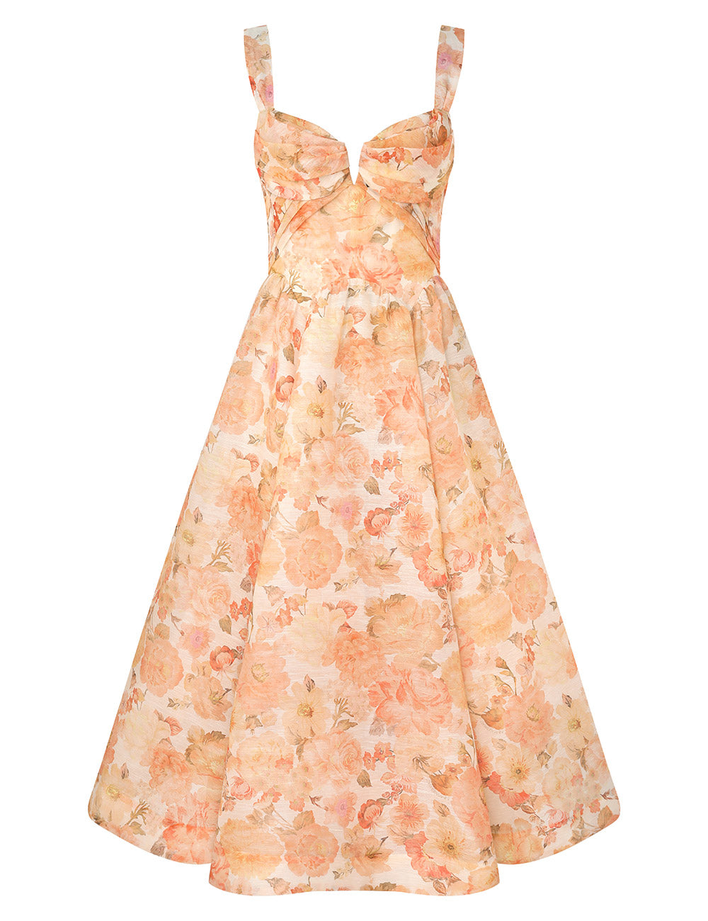 ZIMMER GOLDEN BLOOM KLEID