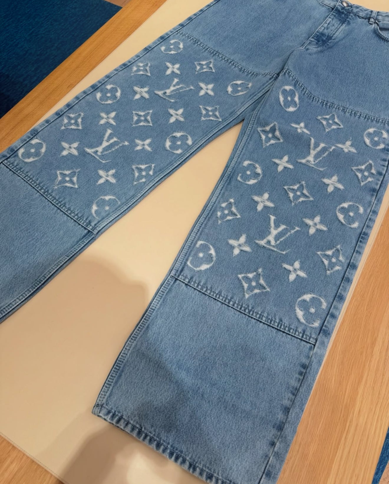 SKATER BLAU JEANS