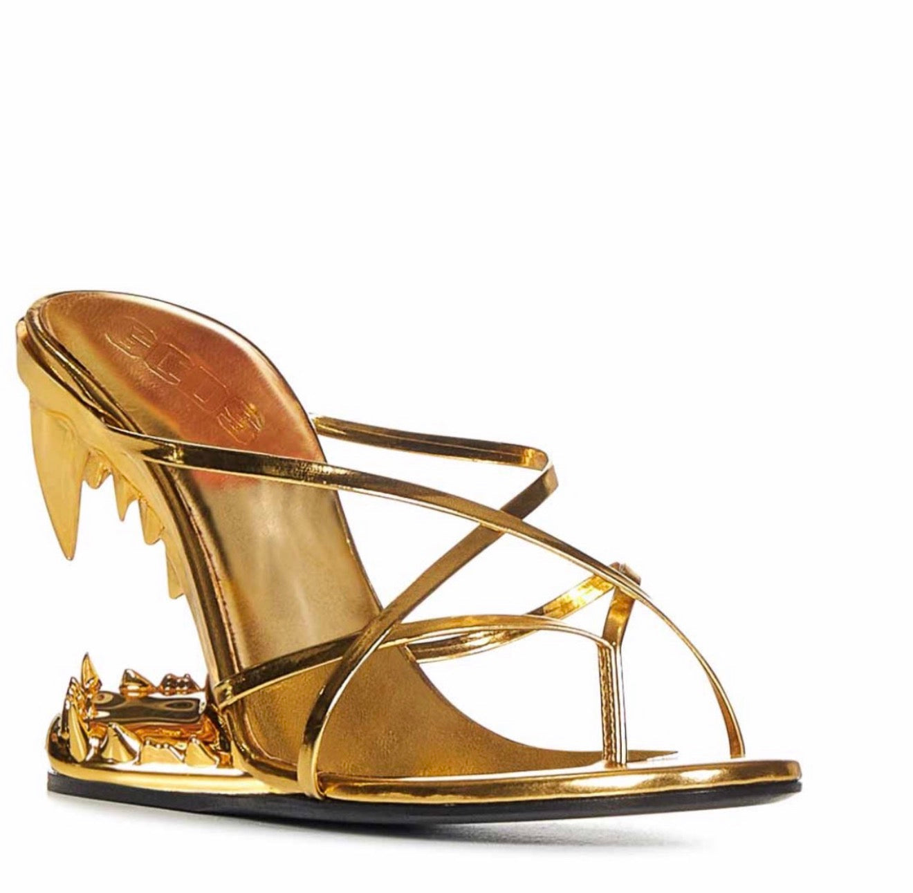 BADDIE HEELS GOLD