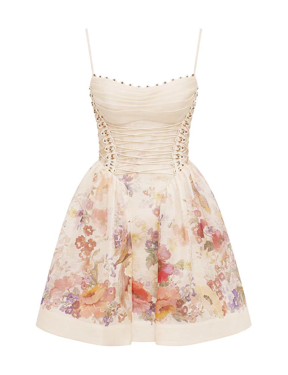 ZIMMER ALCHEMY MULTI FLORAL KLEID