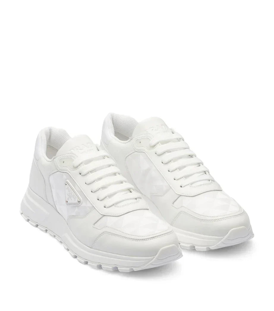 "PRDA" Leder-Nylon Sneaker