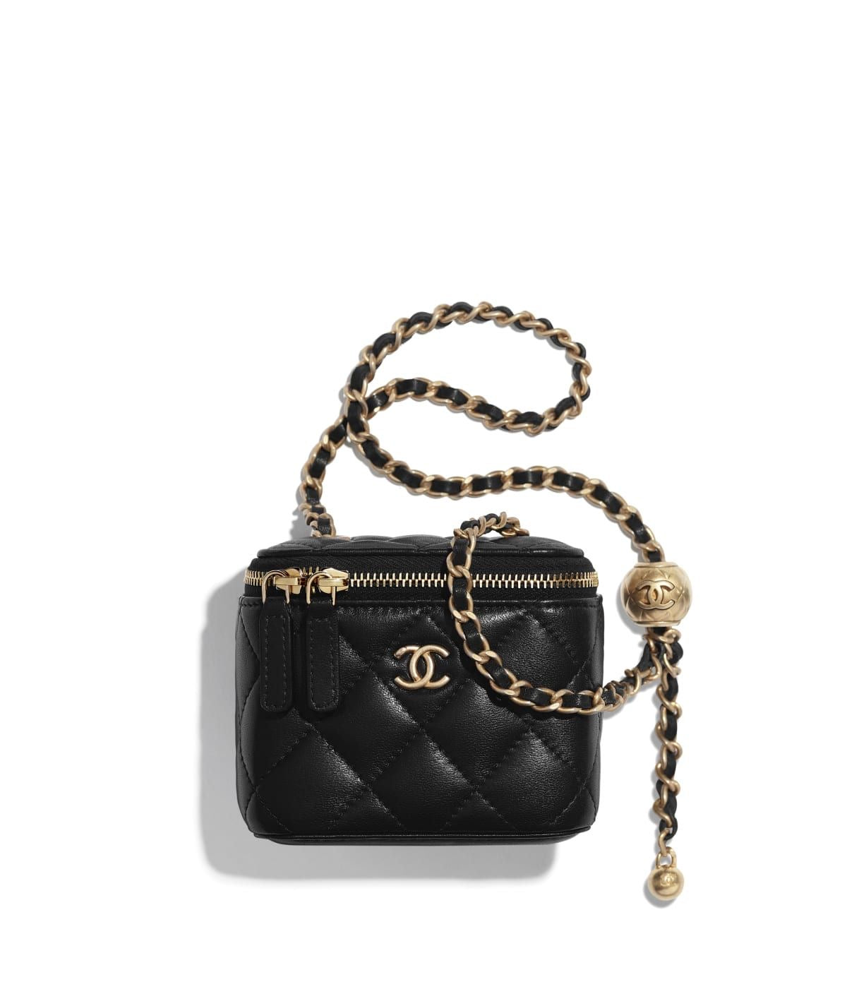 Schwarz Box Tasche