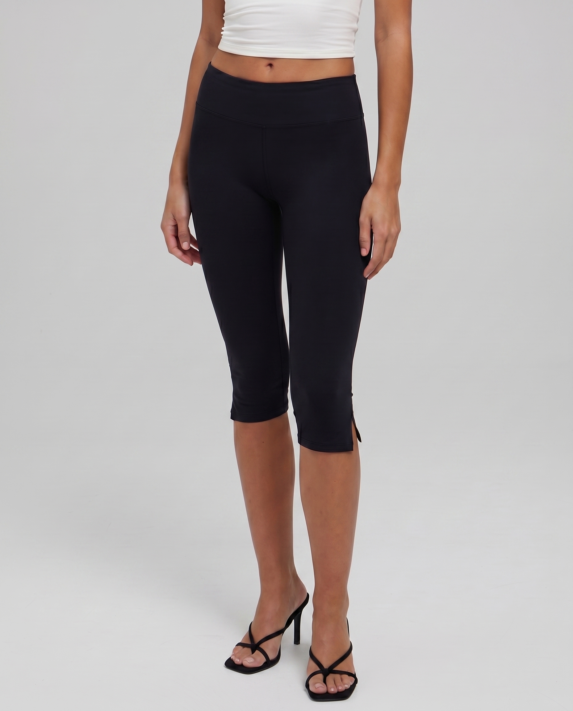 High Waist Capri Leggins