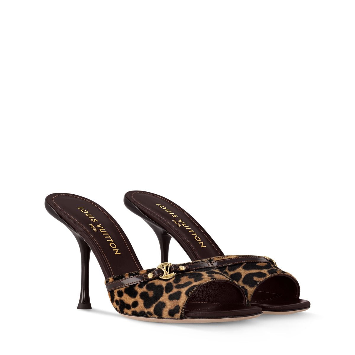 LEOPARD MONOGRAMM HEELS