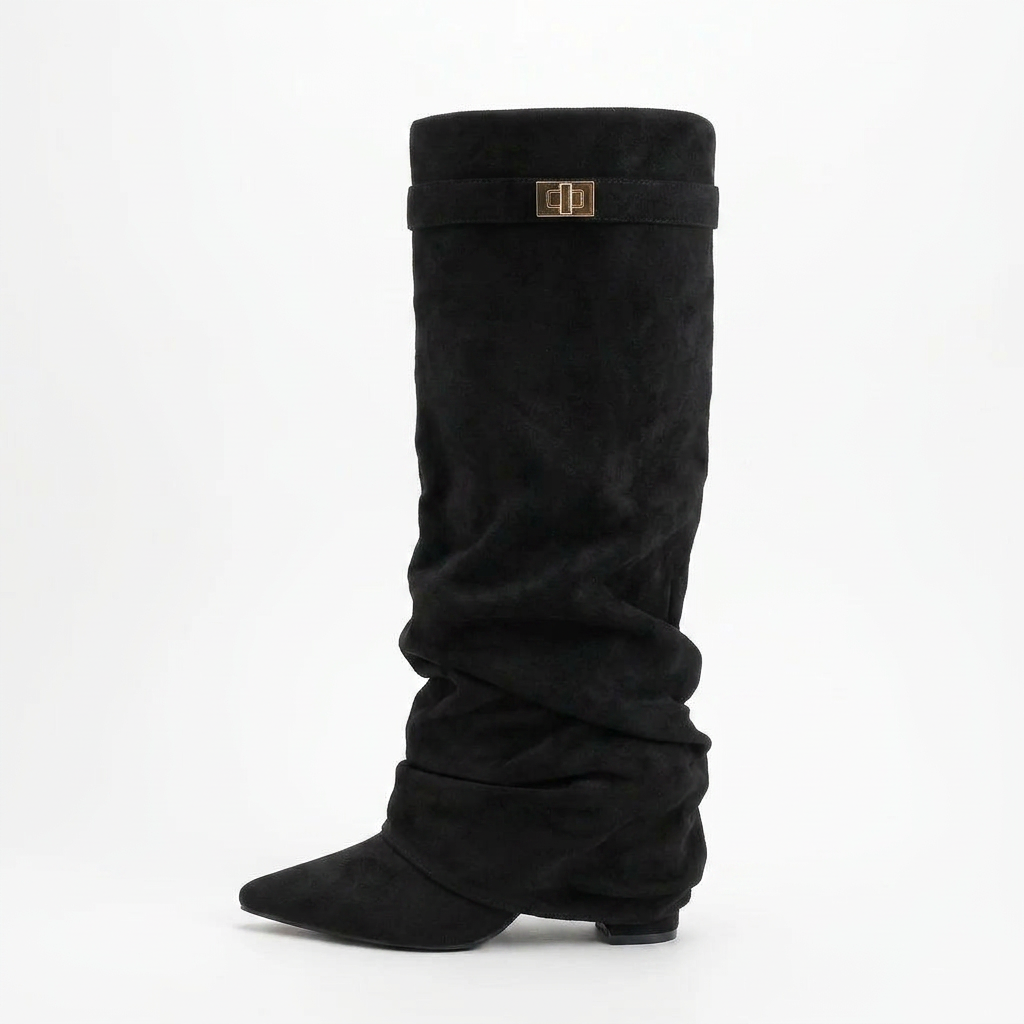 Shark Boots Slouch - Schwarz